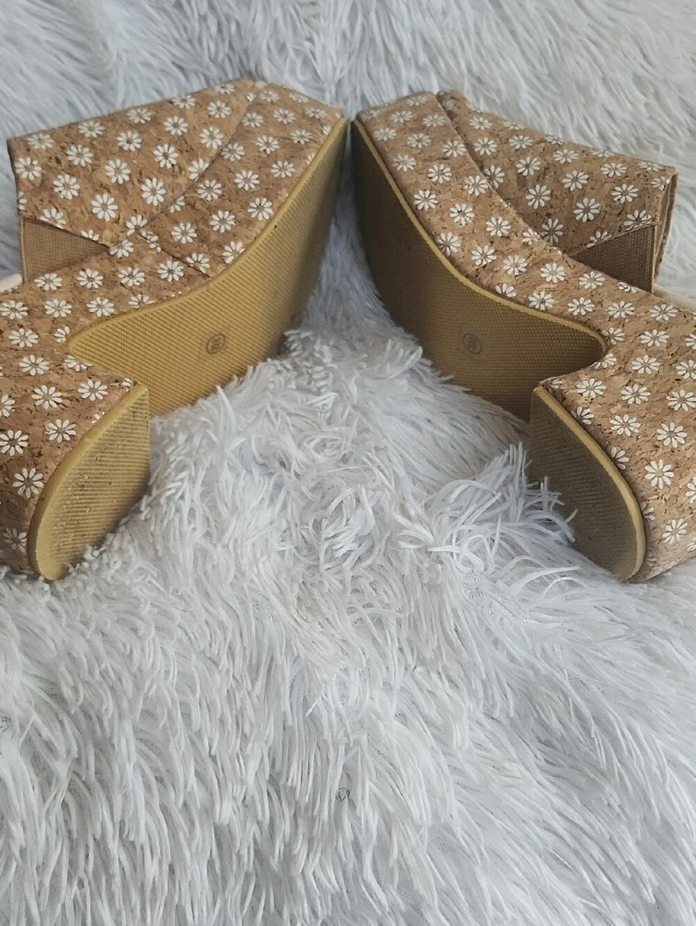 BEACH by Matisse Womens Terry Floral Platform Clog Dress Sandals Size 9 Heel 3